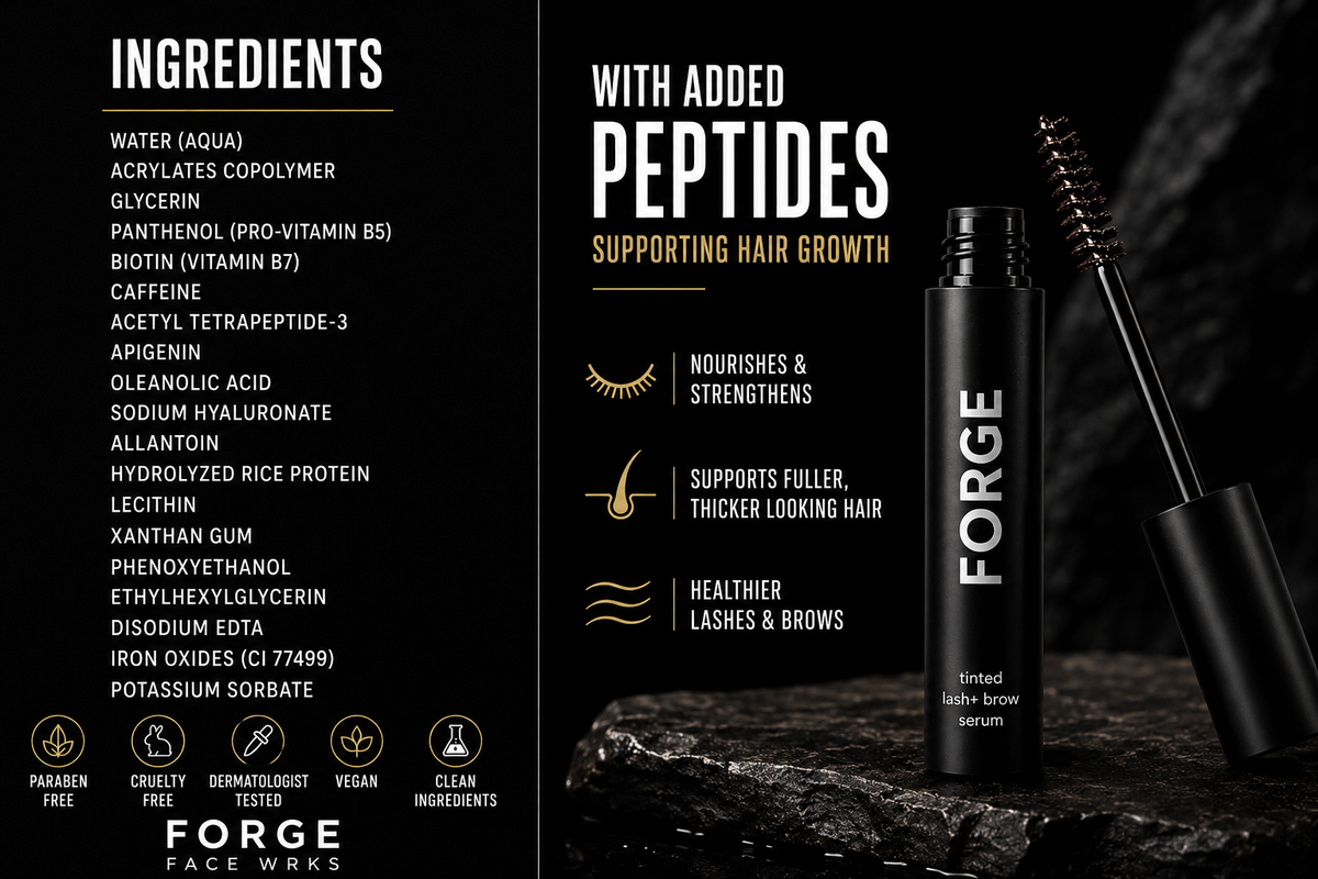 Tinted Peptide Lash+Brow Serum